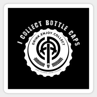 Bottle cap collecting Sticker